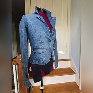 Blue Jean Jacket with Classic Denim Styling